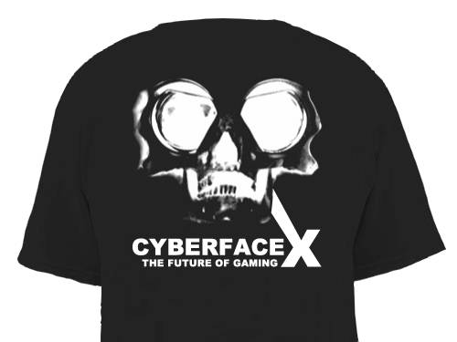 CyberfaceX&trade; T-Shirt Back
